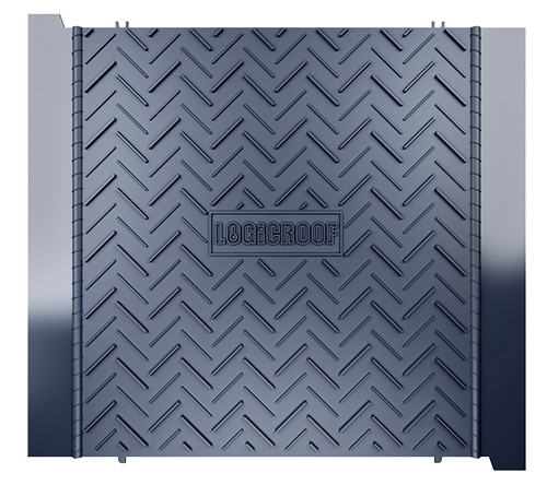 ПВХ дорожка LOGICROOF WalkWay Puzzle серая, 600х600